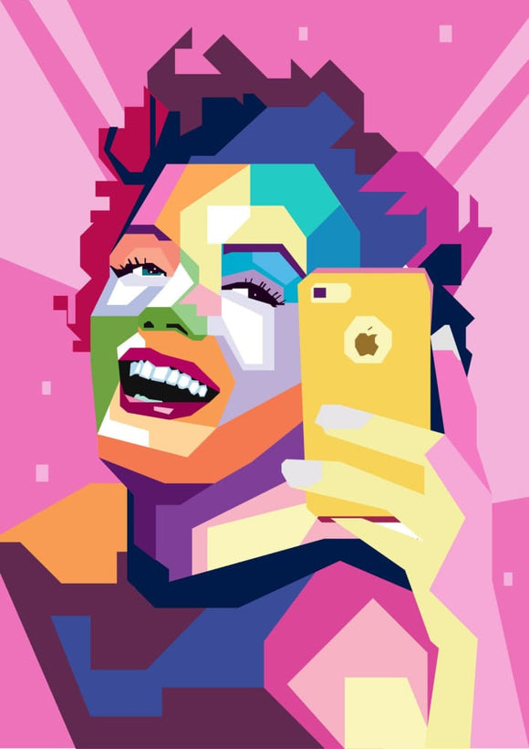 Hey Hollywood: Monroe Selfie - Stilea - Plakat