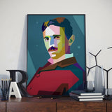 Vi Hyller: Nikola Tesla - Stilea - Plakat